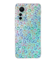 Xiaomi Mi 12 Lite Uyumlu Kapak Hello Kitty Tasarımlı Şeffaf  Silikon Kılıf