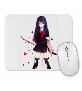 Stamp Anime Mouse Pad