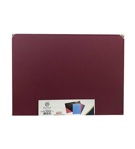 Gülpaş Sekreterlik Bez Kapaklı Bordo
