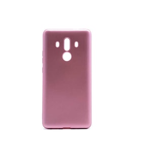 Huawei Mate 10 Pro Uyumlu Kılıf Zore Premier Silikon Kapak (Rose Gold Altın)