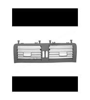 Mercedes W251 2010-2013 Klima Kalorifer Izgarası &Ouml;n Orta Nikelajlı Gri 2518302254.7376 Wender