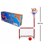 Matrax Oyuncak Portatif Kale ve Basket Potası (2 si 1 arada)