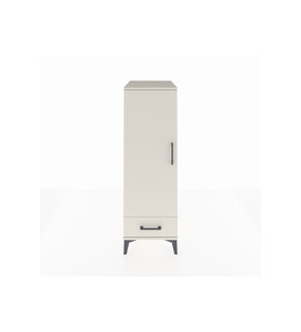 Kronos Dolap 3 Raflı Tek Çekmeceli Tek Kapaklı 44x59x134 Aytaşı-Aytaşı