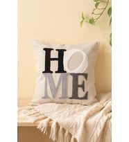 Home Yazılı Punch Dekoratif Kırlent Kılıfı