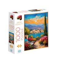Çiçekli Veranda Puzzle 1000
