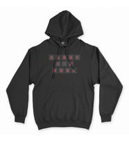 Kırmızı Sorry I Am Bussy Siyah Kapşonlu Sweatshirt Hoddie