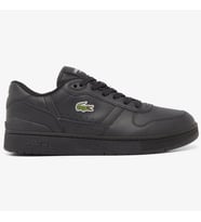 Lacoste T-Clip Set 224 02 Leather Mens Sneaker Hakiki Deri Erkek Günlük Spor Ayakkabı Siyah