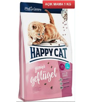 Happy Cat Junior Geflügel Yavru Kedi Maması 1 Kg AÇIK
