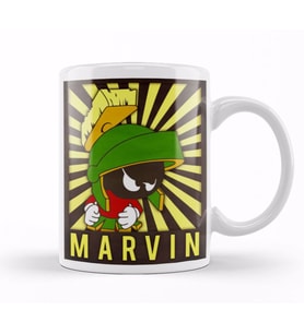 Martian Marvin Kupa Bardak Porselen