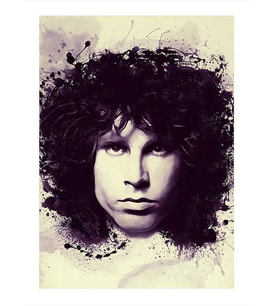 Jimi Hendrix Modern Ahşap Tablo