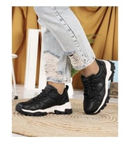 U.s Polo ASSN Tracky Kadın Renkli Sneaker (Siyah)