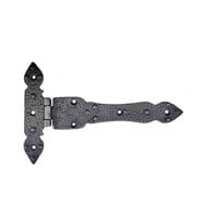 Antika Tarz Dekoratif Pirinç Kuyruklu Düğmeli Menteşe No3 - 155x240 Mm, Oksit