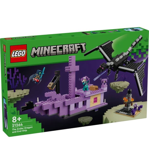 LEGO Minecraft Ender Ejderhası ve End Gemisi 21264