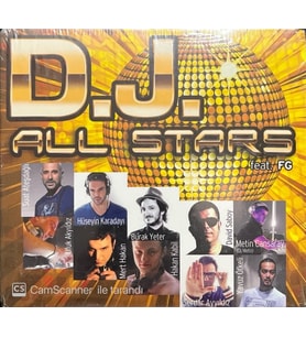 (Plak Değildir CD dir) CD D.J. All Stars Feat FG Açılmamış Jelatininde CD (Karışık)