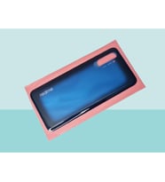 Oppo Realme 6 Pro Uyumlu Arka Kapak Batarya Kapağı - MAVİ