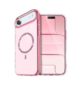 Apple İphone 17 Air Live Diamond Magsafe Kapak - Pembe