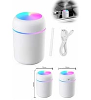 Hava Nemlendirici Buhar Makinesi Led Işıklı Usb Dekoratif Nemlendirici