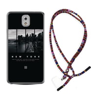 Samsung Note 3 4 5 8 9 20 Ultra 10 Lite Kılıf Boyun Asklı Rasta Silikon New York 1612