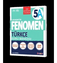 FENOMEN YAYINLARI 5 Türkçe A Soru Bankası