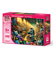 Art Çocuk Oyuncak Fabrikası 100 Parça Puzzle