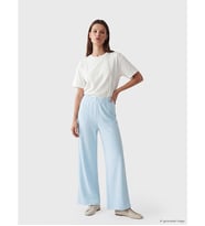 LCW Modest Mavi Soft Touch Kadın Eşofman Altı