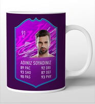 Tasarım Fut Kart Kupa Bardak