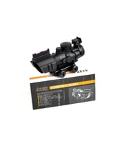 4x32 Kırmızı Işıklı Av Dürbünü 4x32 Nişangah
