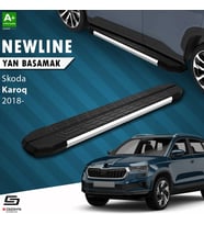 S-Dizayn Skoda Karoq NewLine Krom Yan Basamak 173 Cm 2018 Üzeri A+ Kalite
