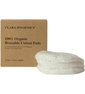%100 Organic Cotton Cleansing Pads (3 pieces in 1) Makyaj Temizleme Pamuğu