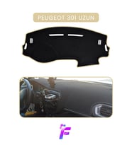 PEUGEOT 301 (2012+) Uzun Kasa Uyumlu Torpido Örtüsü Çatlama ve Isıya Karşı Tam Koruma T85