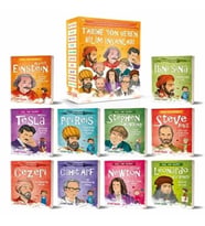 Tarihe Yön Veren Bilim İnsanları Serisi (Kutulu 10 Kitap Takım)