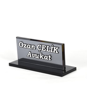 Ekonomik Sade Model Modern Ofis Masa Dekoru (BORDO-MURDUM)