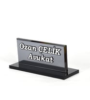 Ekonomik Sade Model Modern Ofis Masa Dekoru (BORDO-MURDUM)
