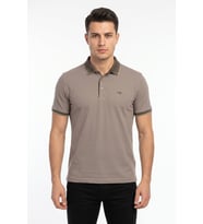 Erkek Polo Yaka Kısa Kollu Tişört Regular Kalıp T3000 BGL-ST05555