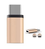 i-Stone Type-C Micro Usb Çevirici Aparat Üniversal Gold