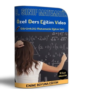 9. Sınıf Matematik Görüntülü Eğitim Seti