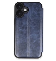 iPhone 16 Plus Kılıf Flip Cover - Lacivert