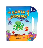Çanta Kitap Boyama Kitabı Deniz Canlıları