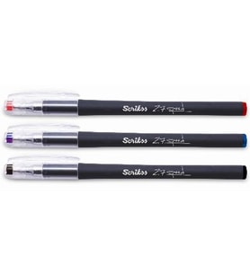 Scrikss Tükenmez Kalem Z7 Speed Jel 0.7 MM Mavi 12 Li