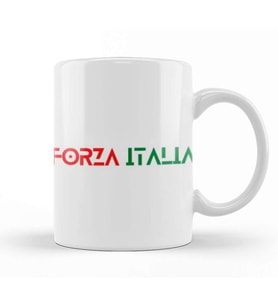 Forza İtalia Kupa Bardak Porselen