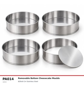 Fida Altı Çıkmalı Cheesecake Kalıbı Paslanmaz - Ø280 h60mm