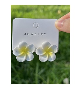 Lotus Çiçeği Küpe