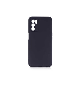 Oppo A16 Uyumlu Kılıf Zore Premier Silikon Kapak (Siyah)