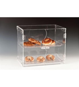2 KATLI KAPAKLI,POLYCARBONAT TEPSİLİ TEŞHİR STANDI