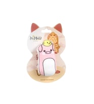 Kediler için İthal Catnipli Peluş Oyuncak 11 cm Domuzcuk (Pembe)
