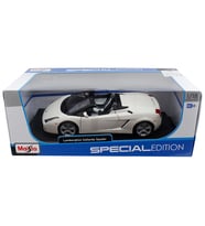 Maisto 1:18 Lamborghini Gallardo Spyder Model Araba - Beyaz