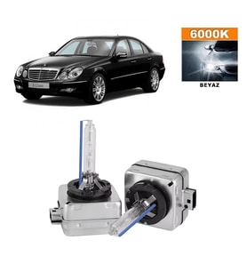 Mercedes E Serisi W211 2001-2009 Xenon D1S / D1R 6000K Beyaz HID Xenon Ampul 2 Adet