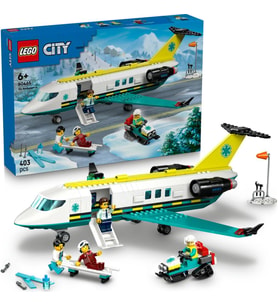LEGO 60465  City Acil Hava Ambulans Uçağı