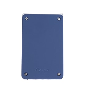 Caseti Çift Torch Pürmüz & Tek Torch Mum Alev Delicili Lacivert Metal Puro Çakmağı