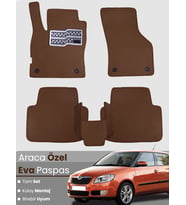 SKODA FABİA 2 (2007-2014) Uyumlu EVA Paspas Tam Set–Oto Paspas,Araca Özel,Kolay Montaj